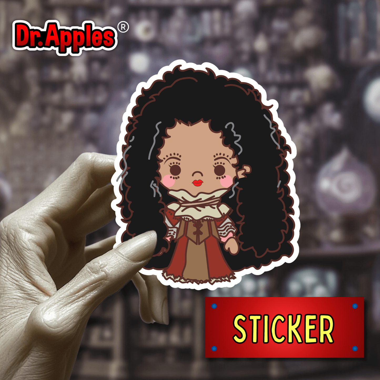 75 Apples – No. 1 | The First Mark of Alex Sigil | Vinyl Sticker | Dr. Apples - Dr. Apples - Lacye A Brown