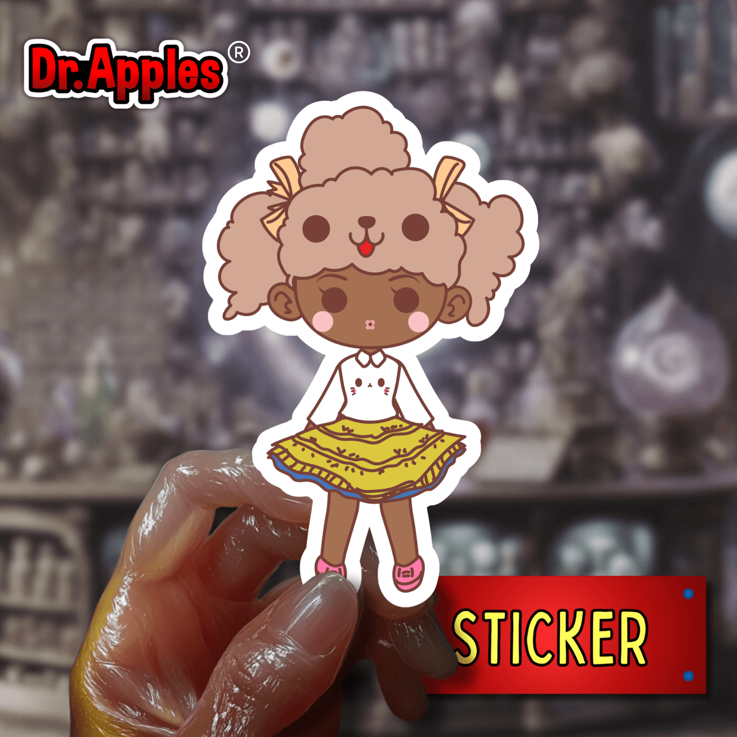 75 Apples – No. 3 | The Diamond Bloom Sigil | Vinyl Sticker | Dr. Apples - Dr. Apples - Lacye A Brown