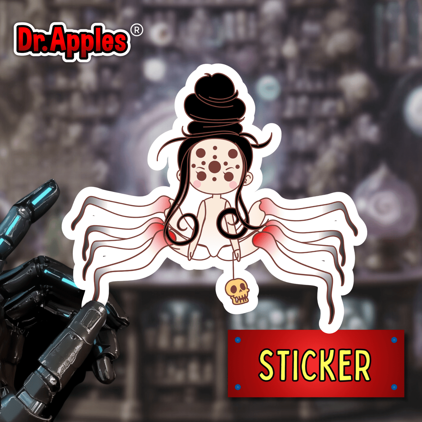 75 Apples – No. 31 | Silken Allure Sigil | Vinyl Sticker | Dr. Apples - Dr. Apples - Lacye A Brown