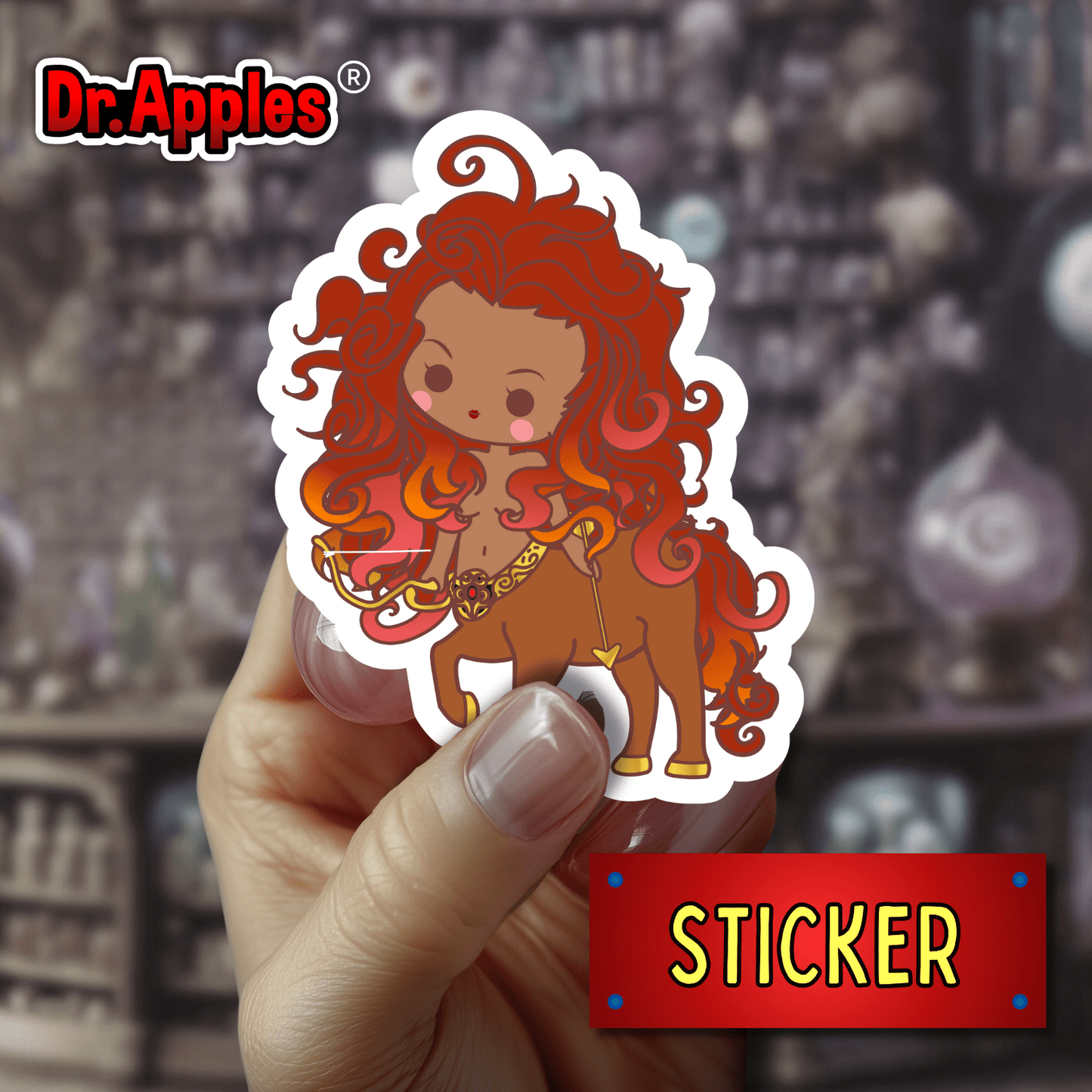 75 Apples – No. 33 | The Archer’s Mark Sigil | Vinyl Sticker | Dr. Apples - Dr. Apples - Lacye A Brown