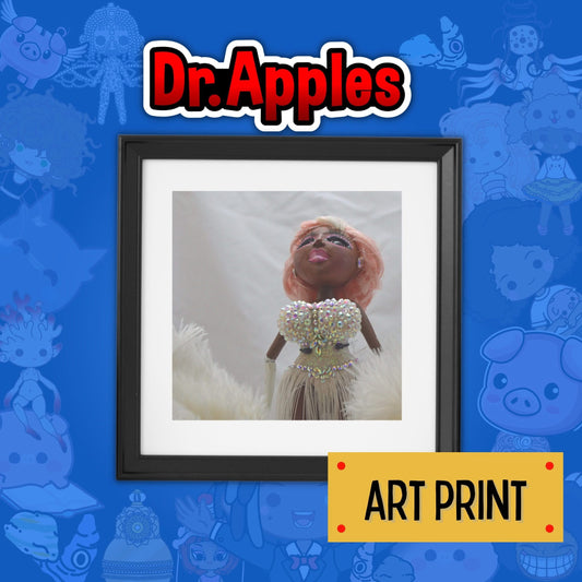 75 Apples - No. 35 | Art Print - Vladonna - OOAK Art Doll | Dr. Apples - Dr. Apples - Lacye A Brown