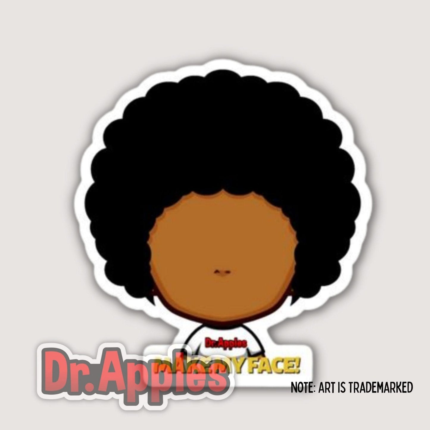 Interactive Sticker | Draw My Eyes | Young Dr. Apples - Dr. Apples - Lacye A Brown