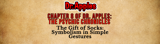 Chapter 8 of Dr. Apples: The Psychic Chronicles -  The Gift of Socks: Symbolism in Simple Gestures