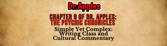 Chapter 9 of Dr. Apples: The Psychic Chronicles -  Simple Yet Complex: Writing Class and Cultural Commentary