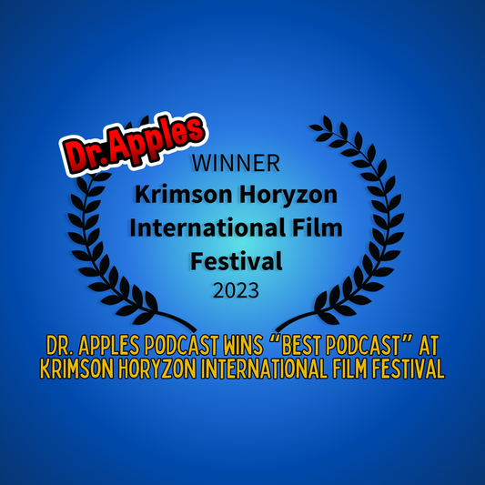 Dr. Apples Podcast Wins “Best Podcast” at Krimson Horyzon International Film Festival