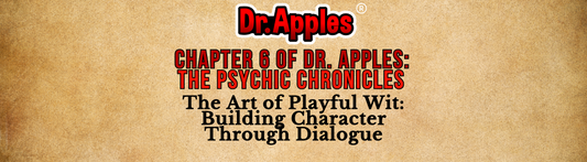 Chapter 6 of Dr. Apples: The Psychic Chronicles -   The Art of Playful Wit: Building Character Through Dialogue