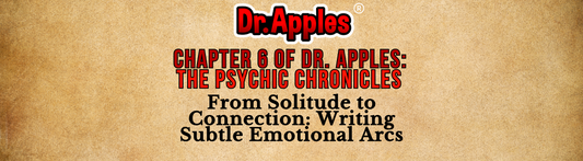 Chapter 6 of Dr. Apples: The Psychic Chronicles -   From Solitude to Connection: Writing Subtle Emotional Arcs