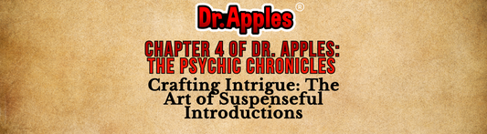 Chapter 4 of Dr. Apples: The Psychic Chronicles - Crafting Intrigue: The Art of Suspenseful Introductions