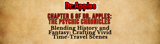 Chapter 5 of Dr. Apples: The Psychic Chronicles - Blending History and Fantasy: Crafting Vivid Time-Travel Scenes