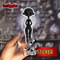 75 Apples – No. 10 | The Obsidian Oracle Sigil | Holographic Vinyl Sticker | Dr. Apples - Dr. Apples - Lacye A Brown