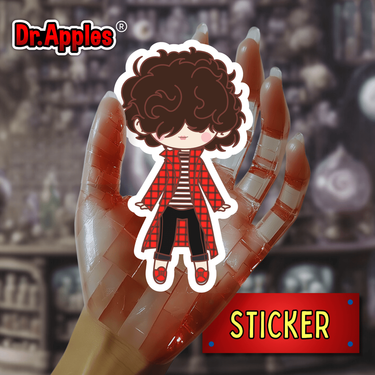 75 Apples – No. 34 | The Hidden Thread Sigil | Vinyl Sticker | Dr. Apples - Dr. Apples - Lacye A Brown