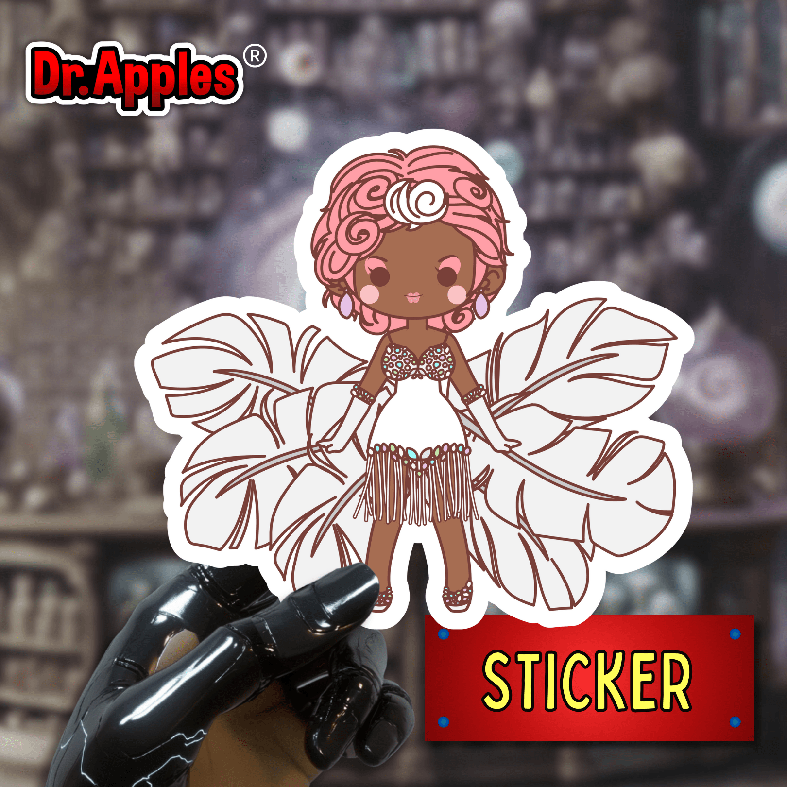 75 Apples – No. 35 | The Miss Neo Sigil | Vinyl Sticker | Dr. Apples - Dr. Apples - Lacye A Brown